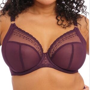 Elomi Sheer Lace Bra - size 40J